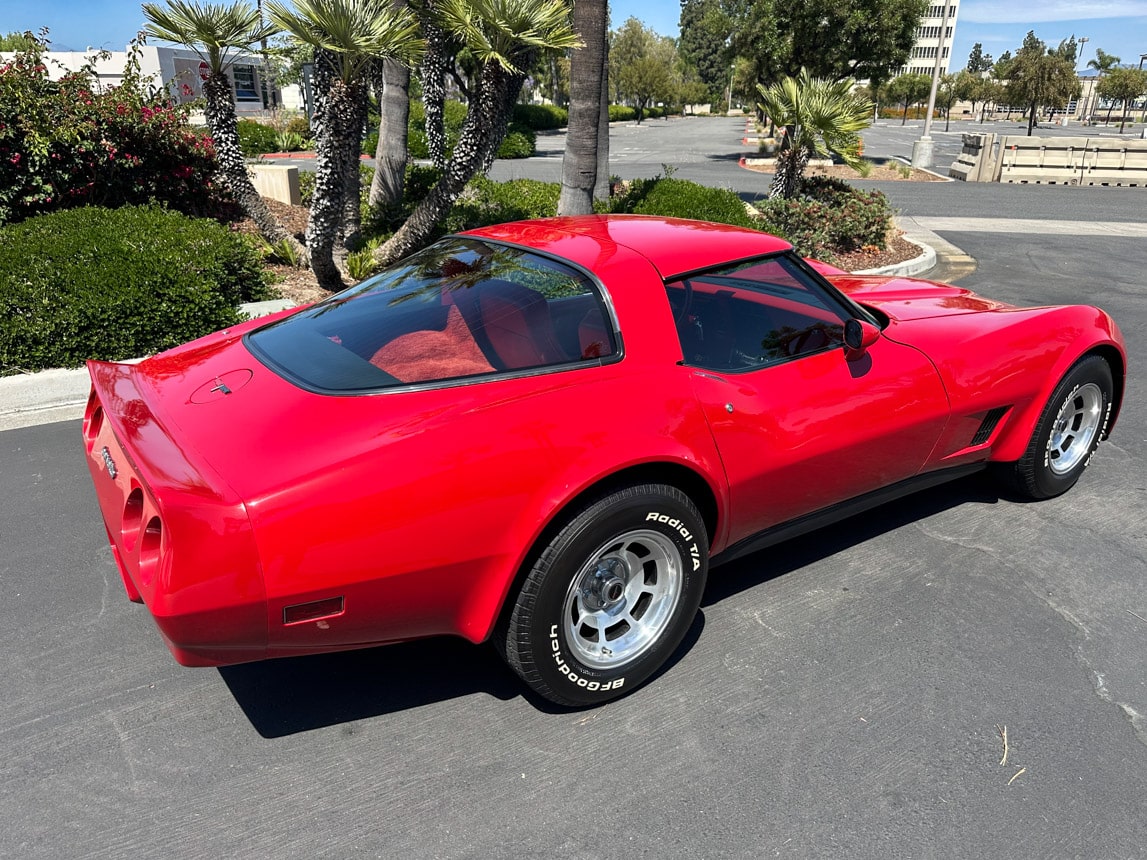 1981 Red Corvette Coupe 5789