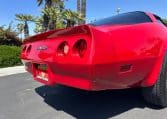 1981 Red Corvette Coupe 5790