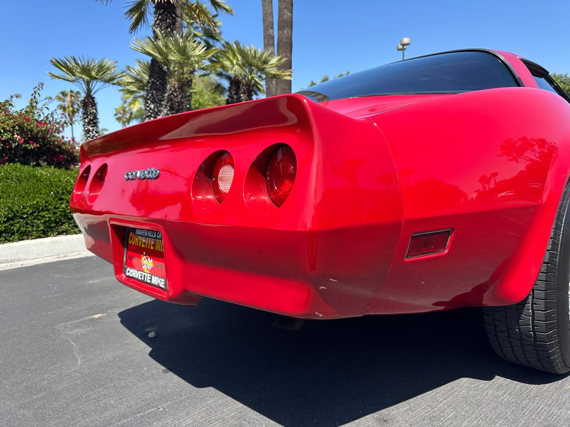 1981 Red Corvette Coupe 5790
