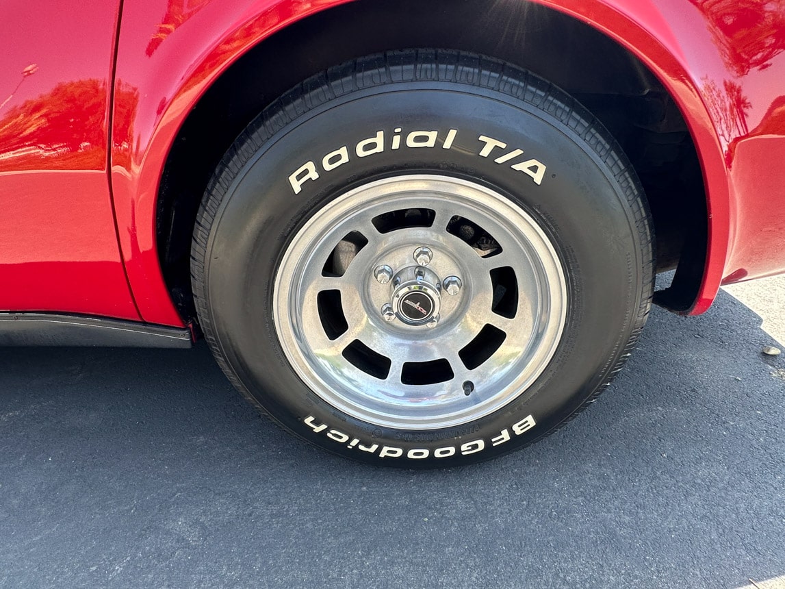 1981 Red Corvette Coupe 5796