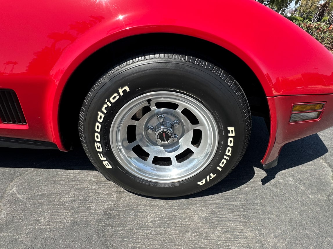 1981 Red Corvette Coupe 5798