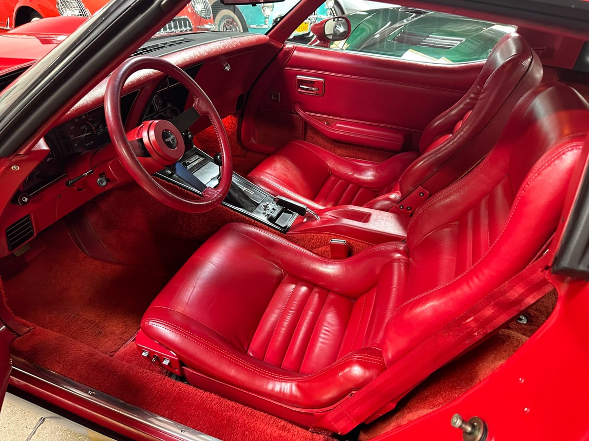 1981 Red Corvette Coupe 5804