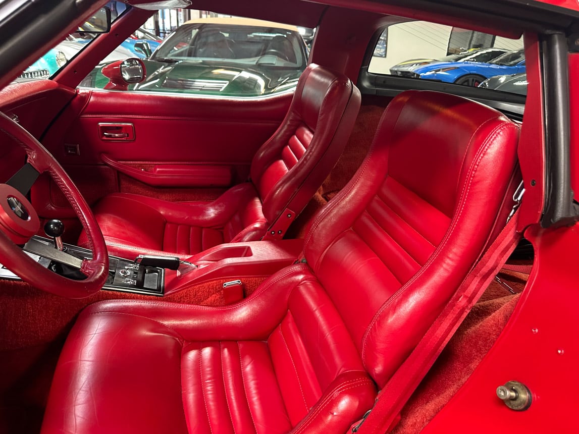 1981 Red Corvette Coupe 5805