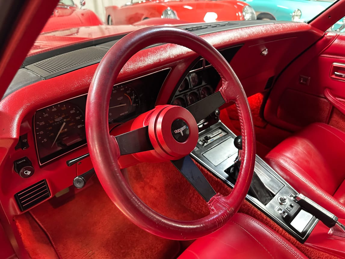 1981 Red Corvette Coupe 5806