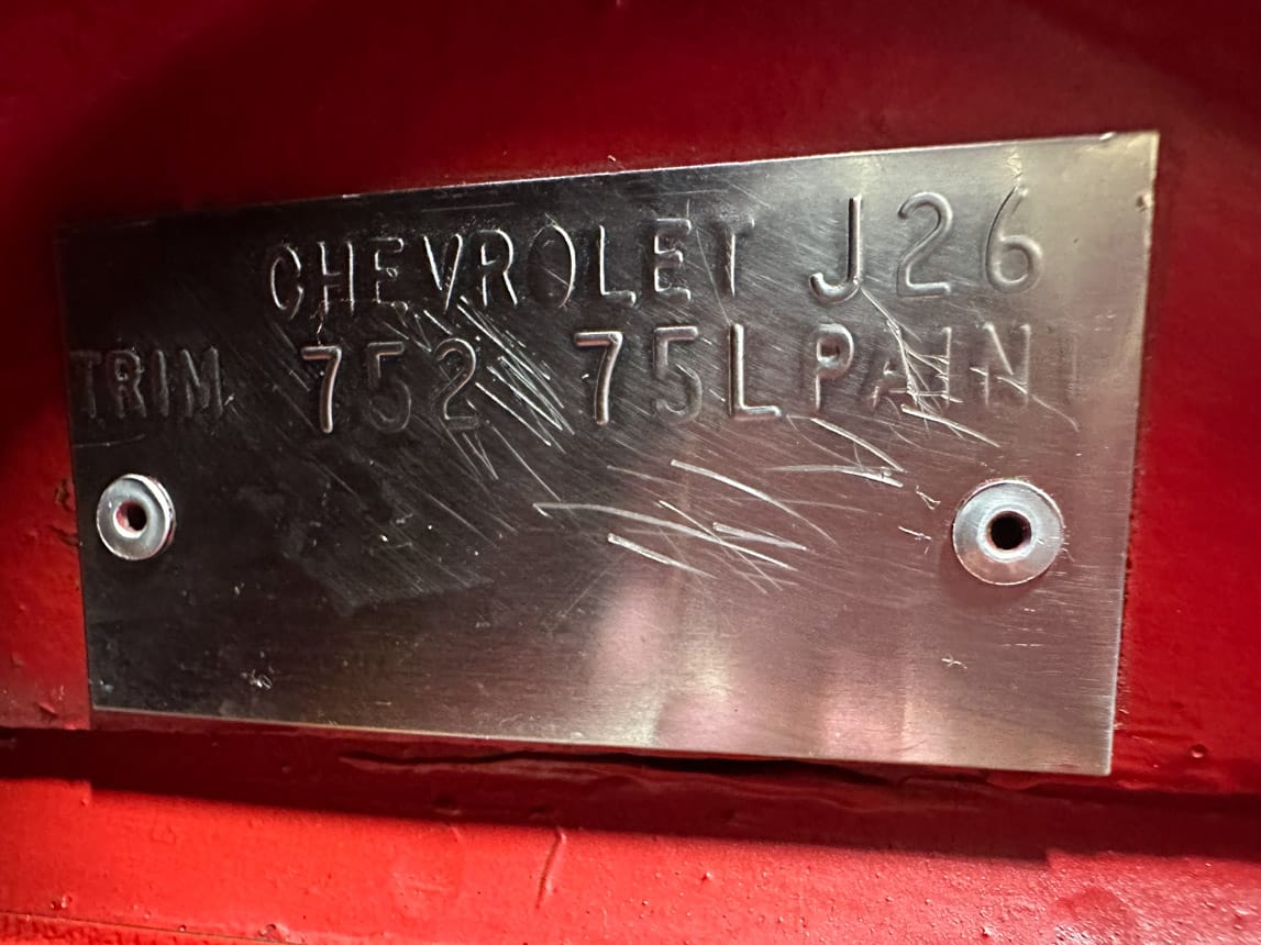 1981 Red Corvette Coupe 5807