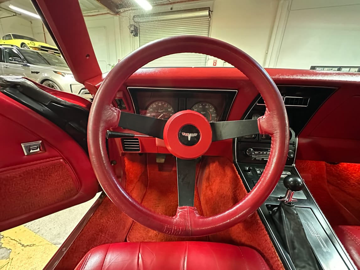 1981 Red Corvette Coupe 5810
