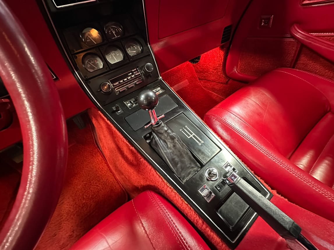 1981 Red Corvette Coupe 5815