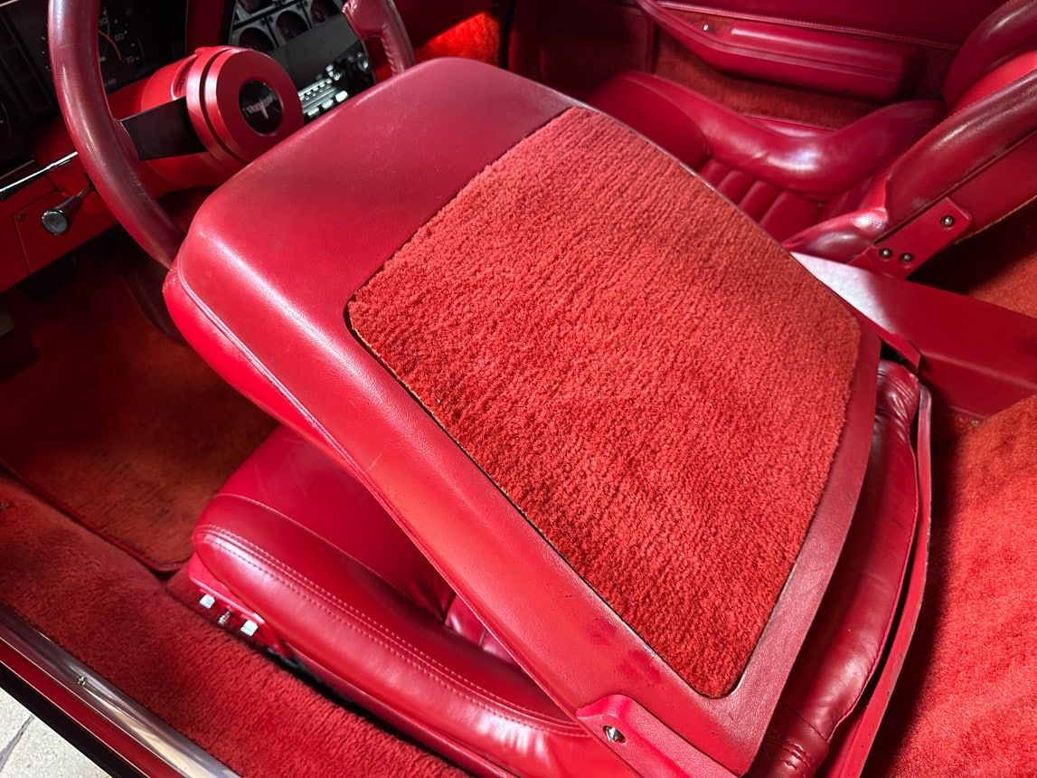 1981 Red Corvette Coupe 5817