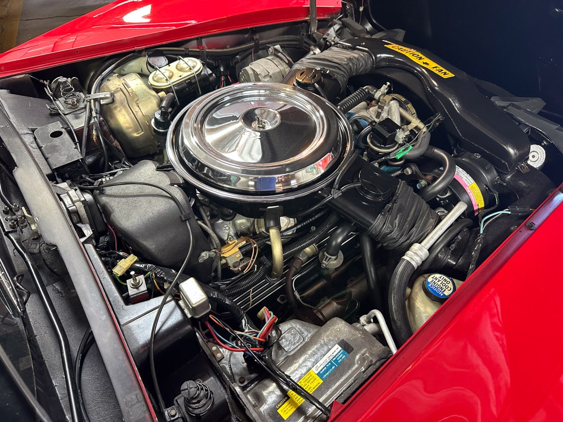 1981 Red Corvette Coupe 5827