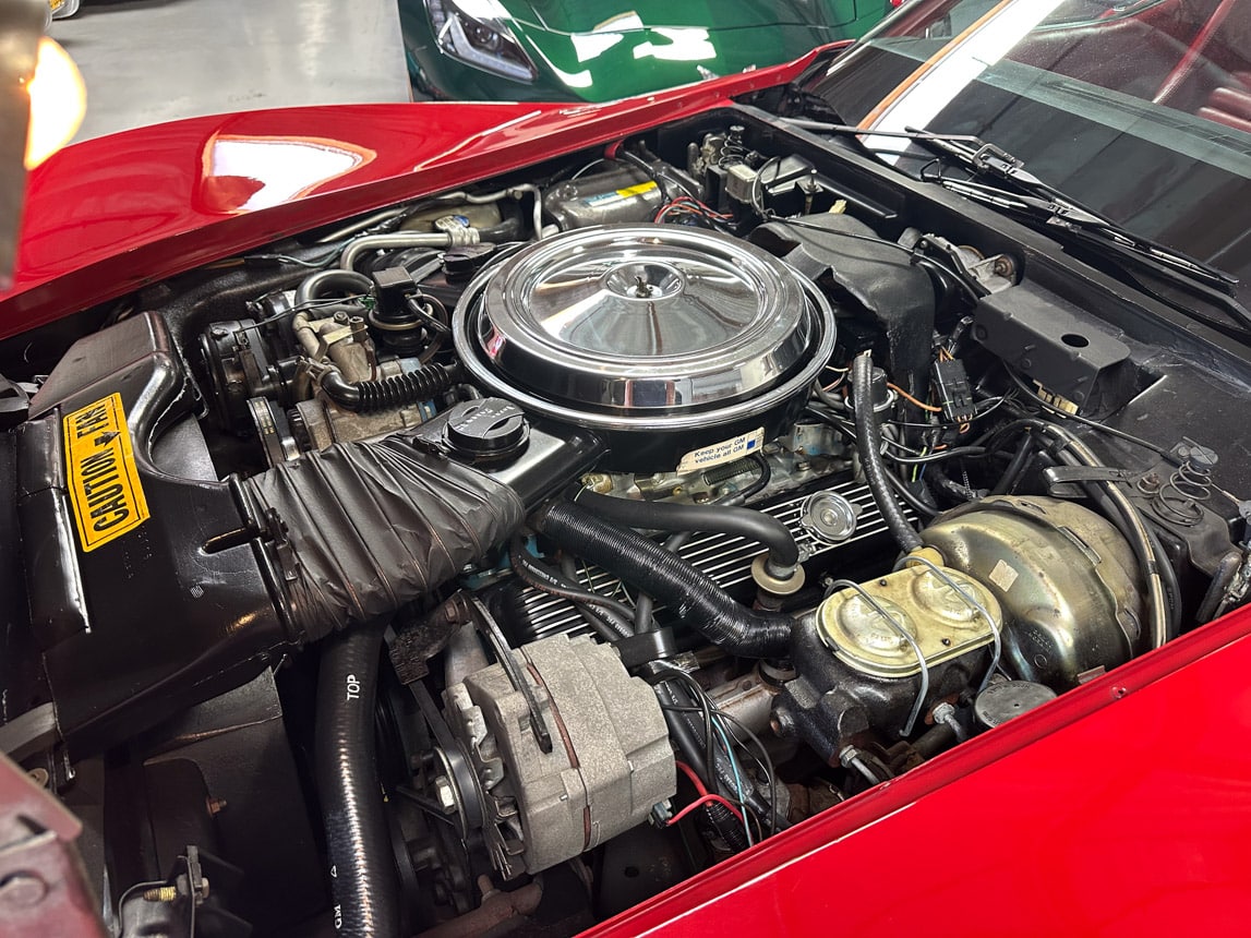 1981 Red Corvette Coupe 5828