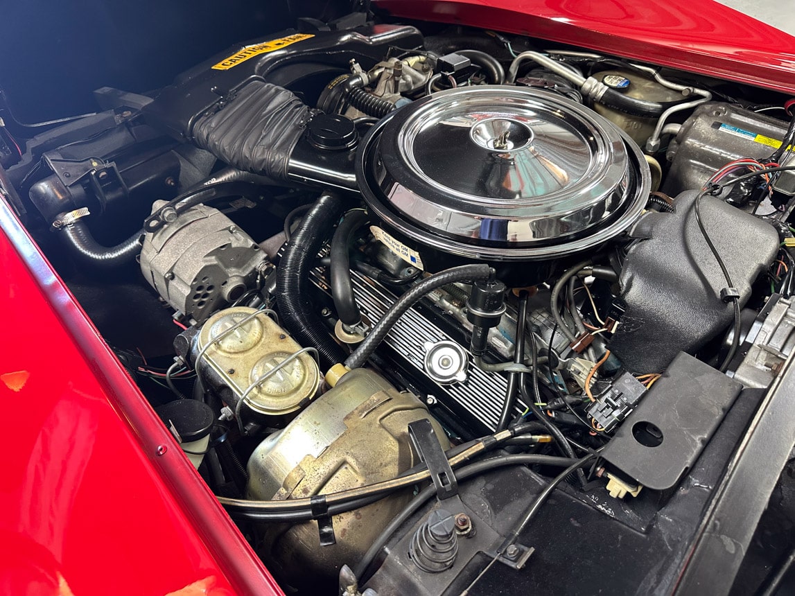 1981 Red Corvette Coupe 5829