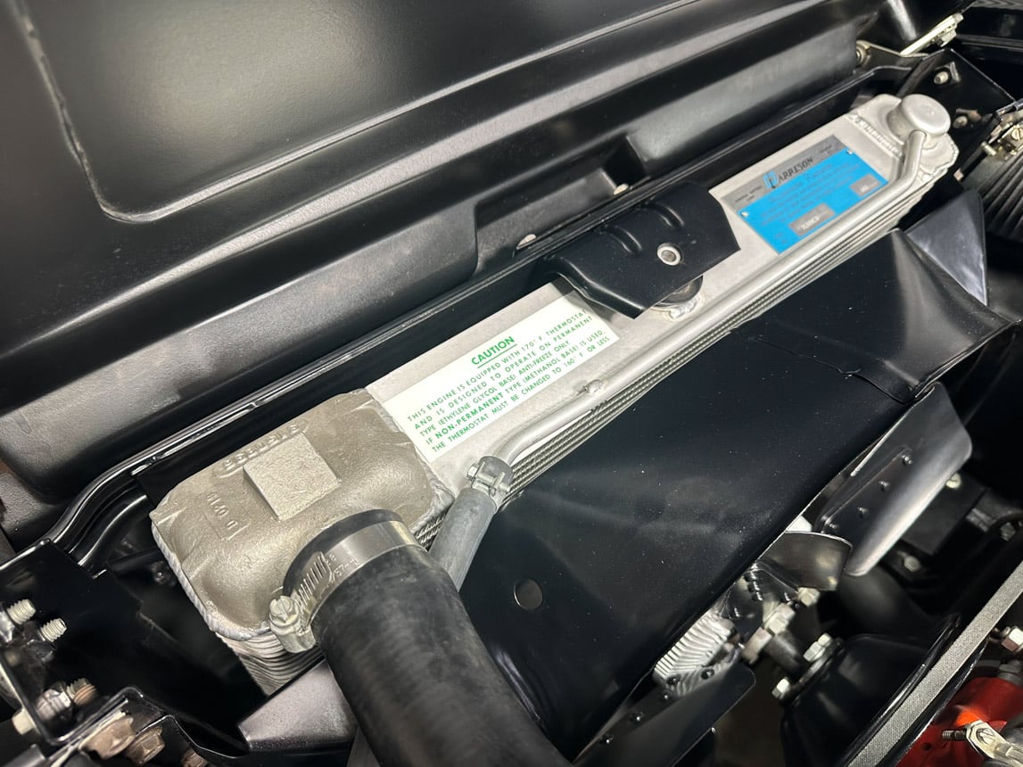 1961 Black Corvette Fuel Injected 2