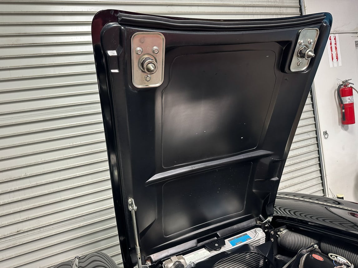 1961 Black Corvette Fuel Injected 6420