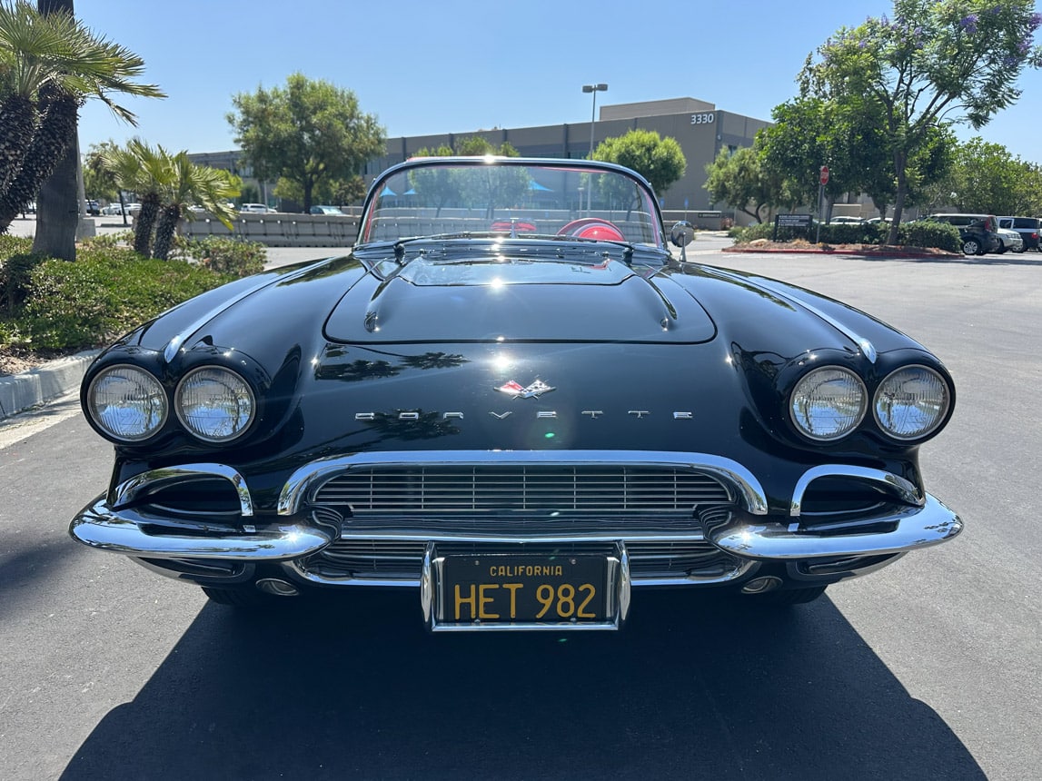 1961 Black Corvette Fuel Injected 6442