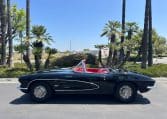 1961 Black Corvette Fuel Injected 6444
