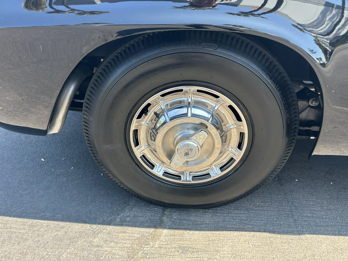 1961 Black Corvette Fuel Injected 6453