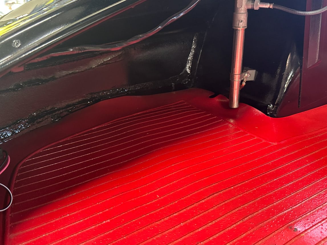 1961 Black Corvette Fuel Injected 6465