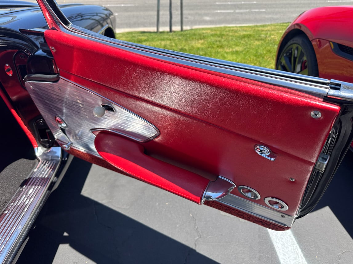 1961 Black Corvette Fuel Injected 6544