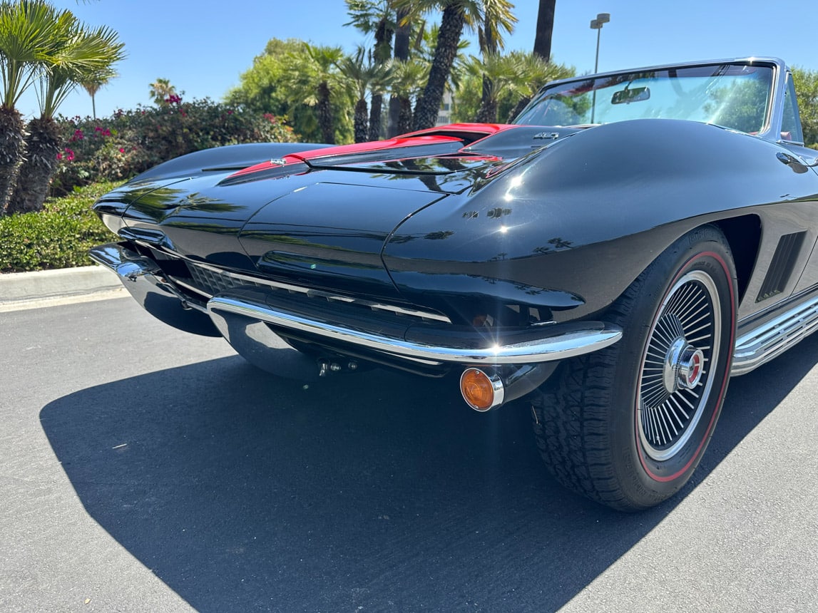 1967 Black L68 Corvette Convertible 6480