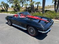 1967 Black L68 Corvette Convertible 6489