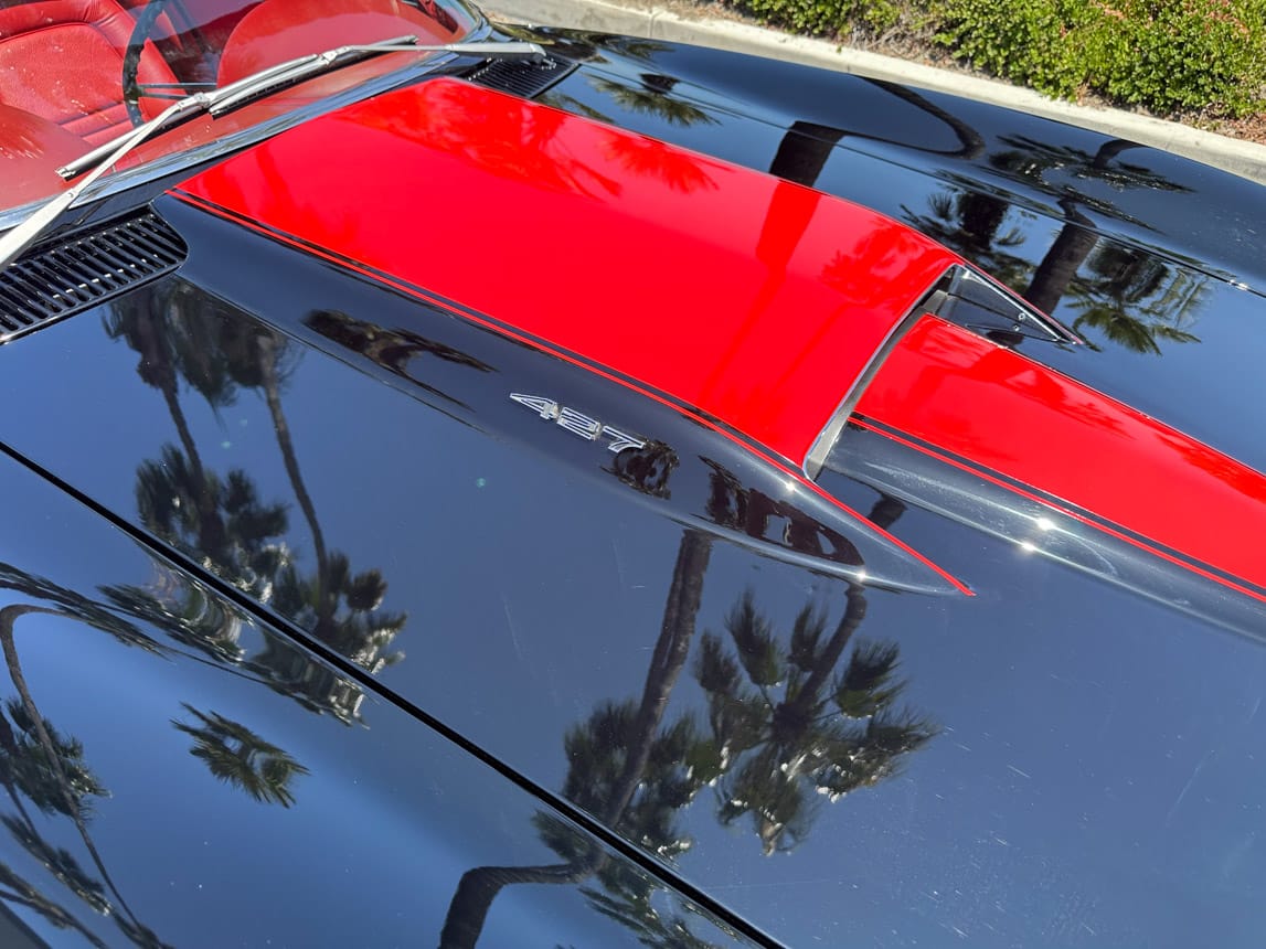 1967 Black L68 Corvette Convertible 6495