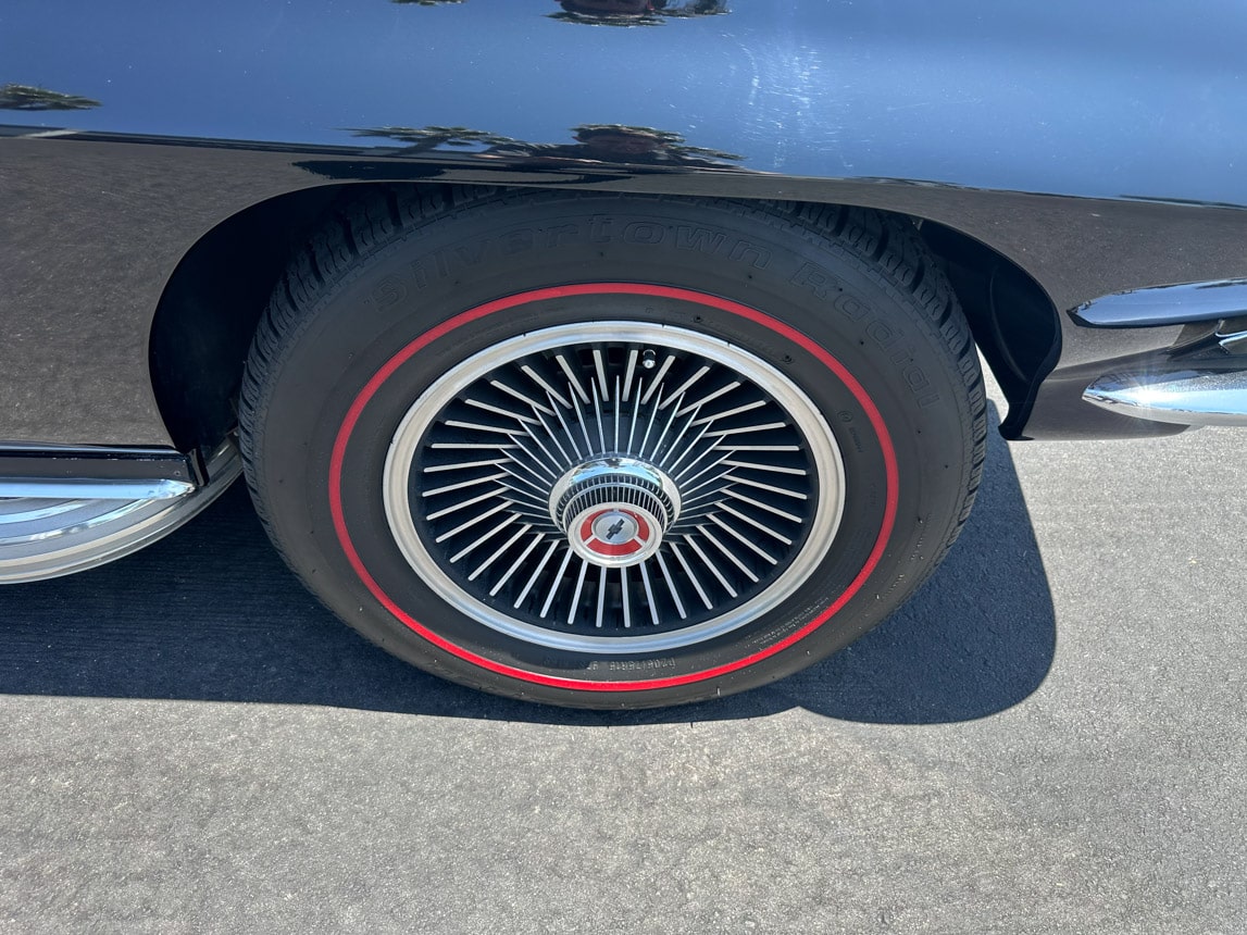 1967 Black L68 Corvette Convertible 6498