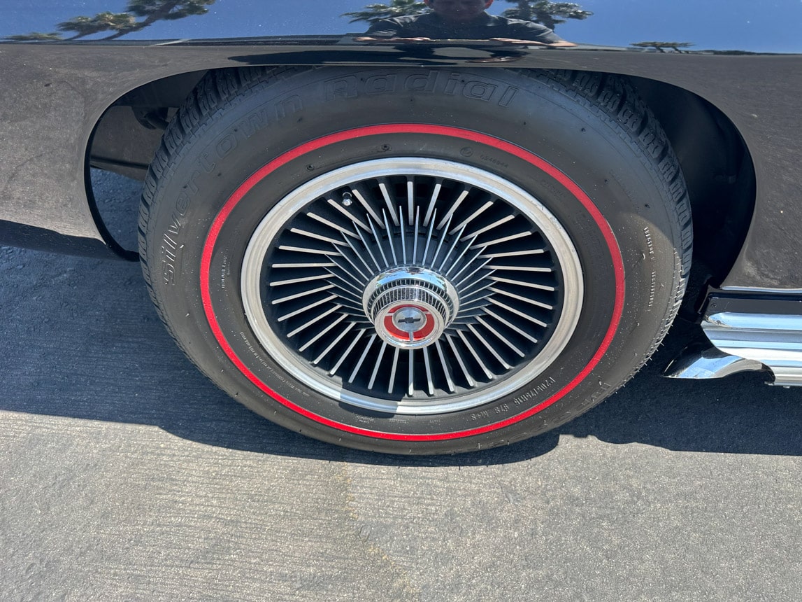 1967 Black L68 Corvette Convertible 6499