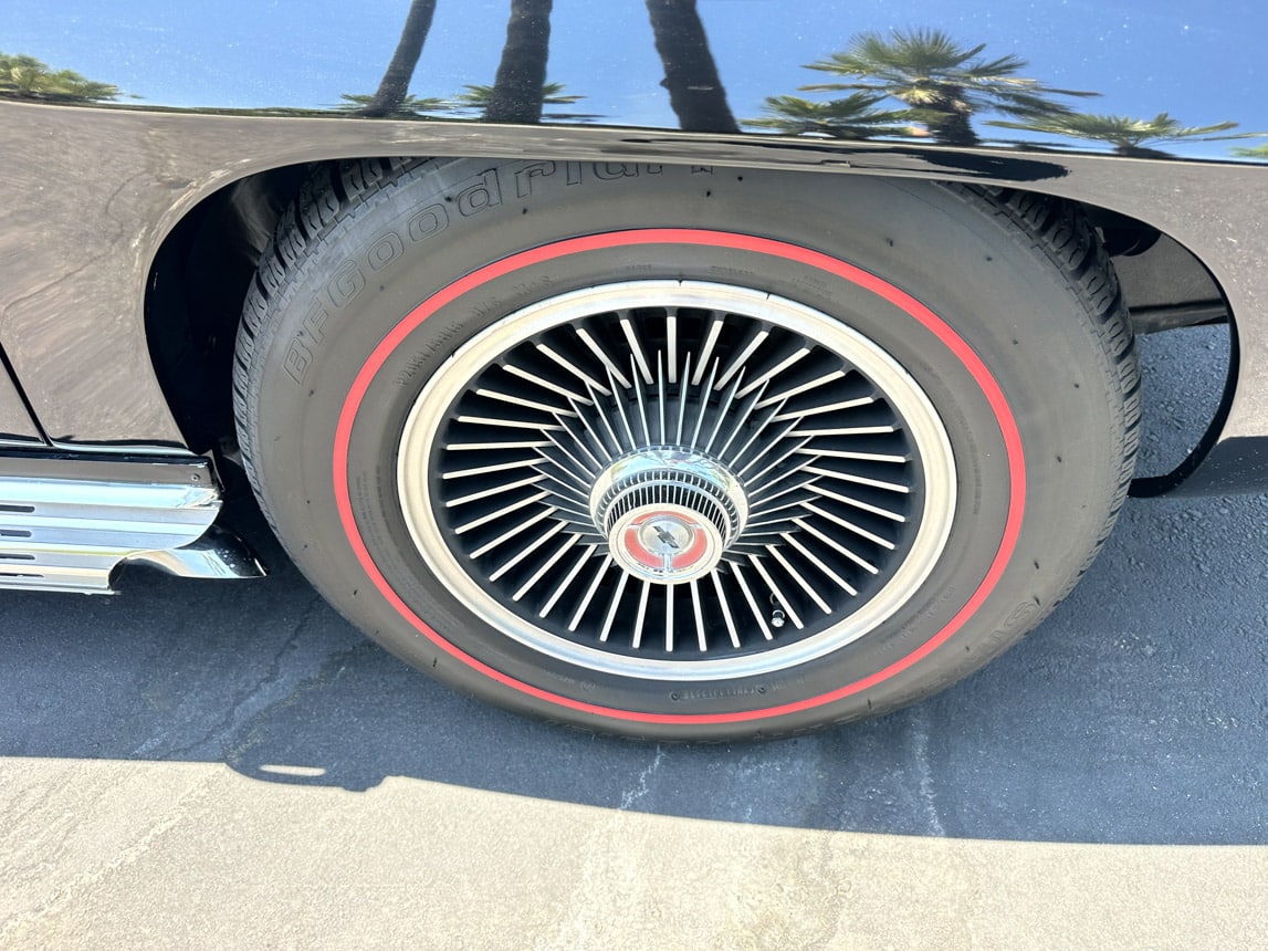 1967 Black L68 Corvette Convertible 6500