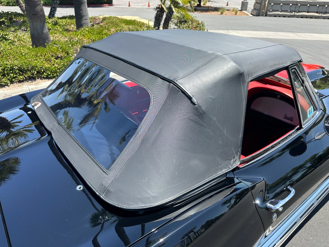 1967 Black L68 Corvette Convertible 6504