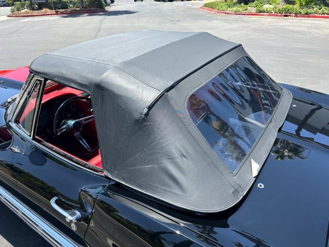 1967 Black L68 Corvette Convertible 6505