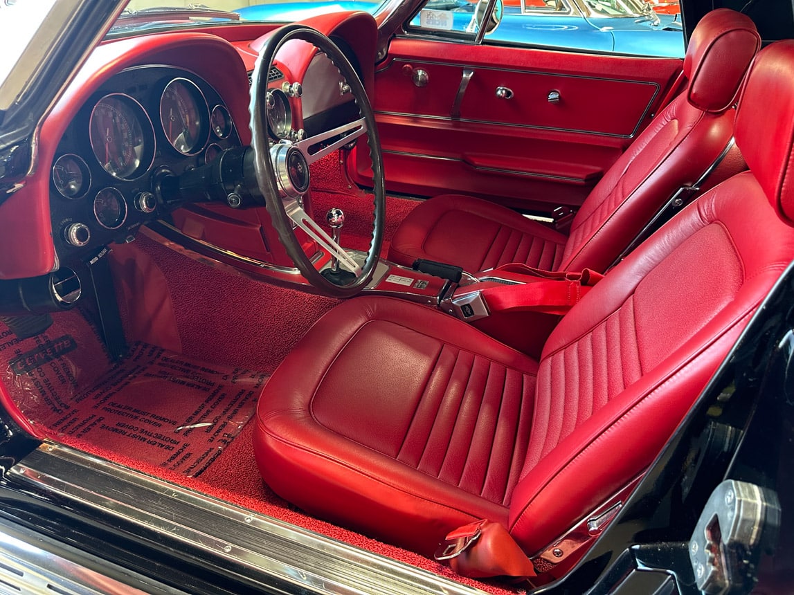 1967 Black L68 Corvette Convertible 6508
