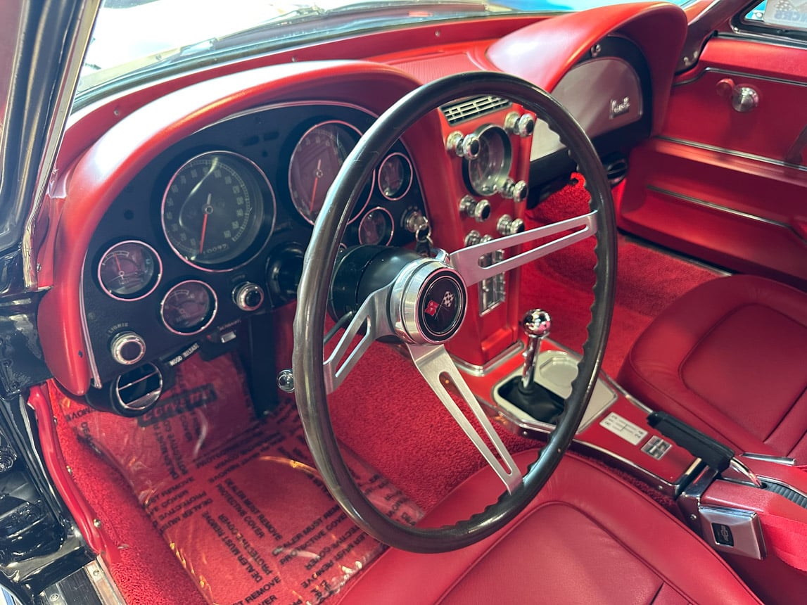 1967 Black L68 Corvette Convertible 6510