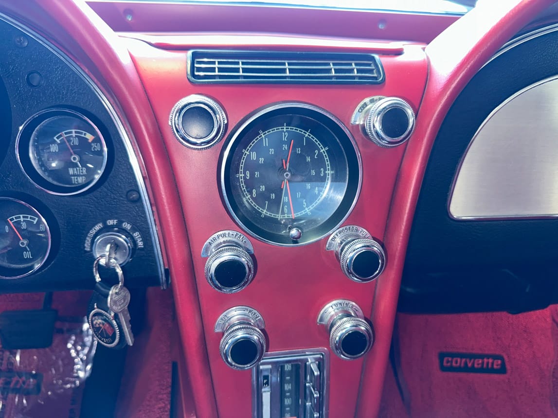 1967 Black L68 Corvette Convertible 6514