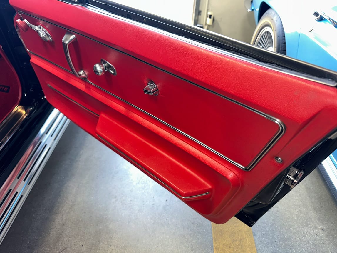 1967 Black L68 Corvette Convertible 6520