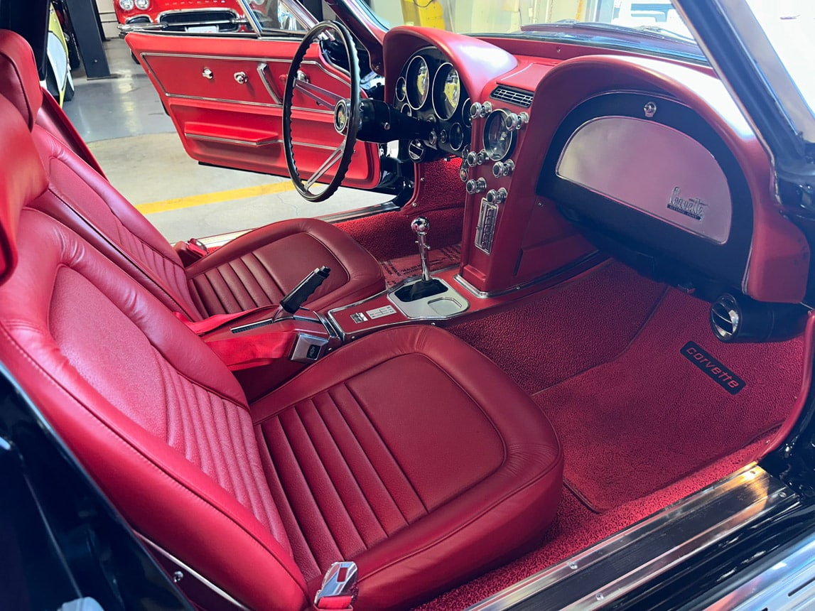 1967 Black L68 Corvette Convertible 6521