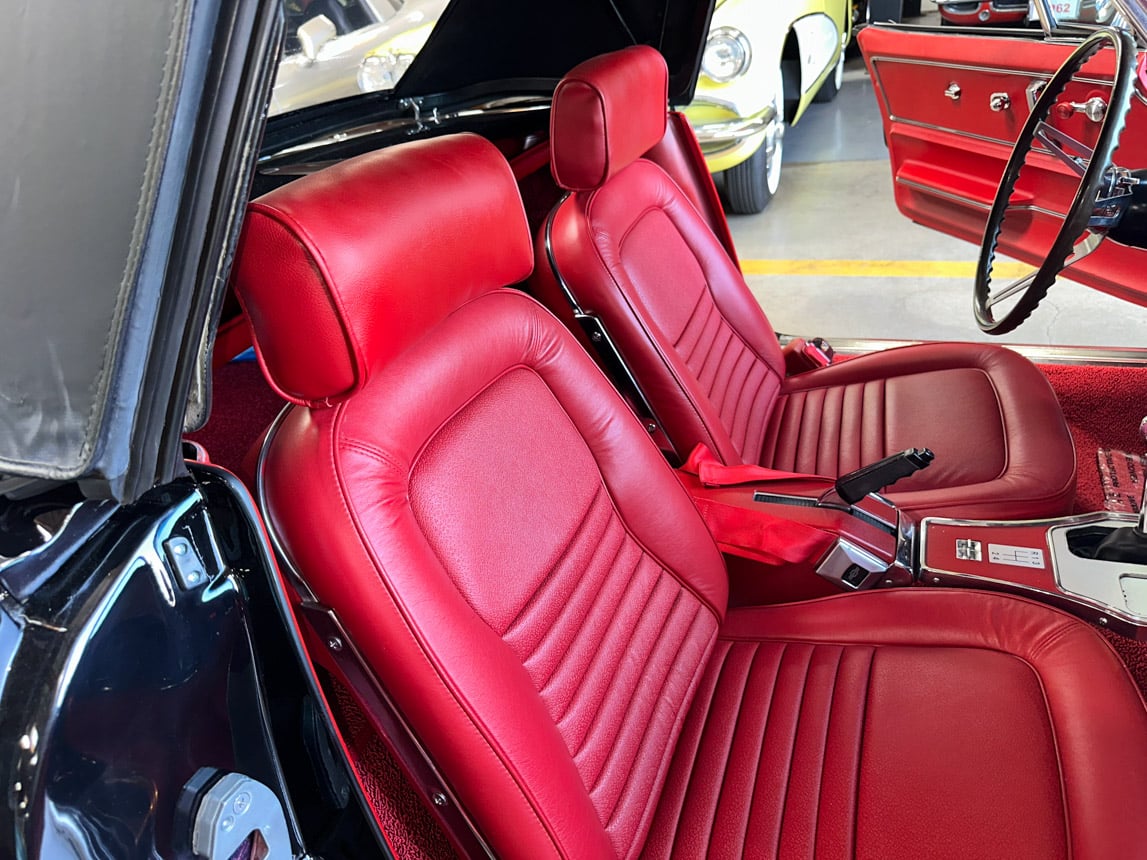 1967 Black L68 Corvette Convertible 6522