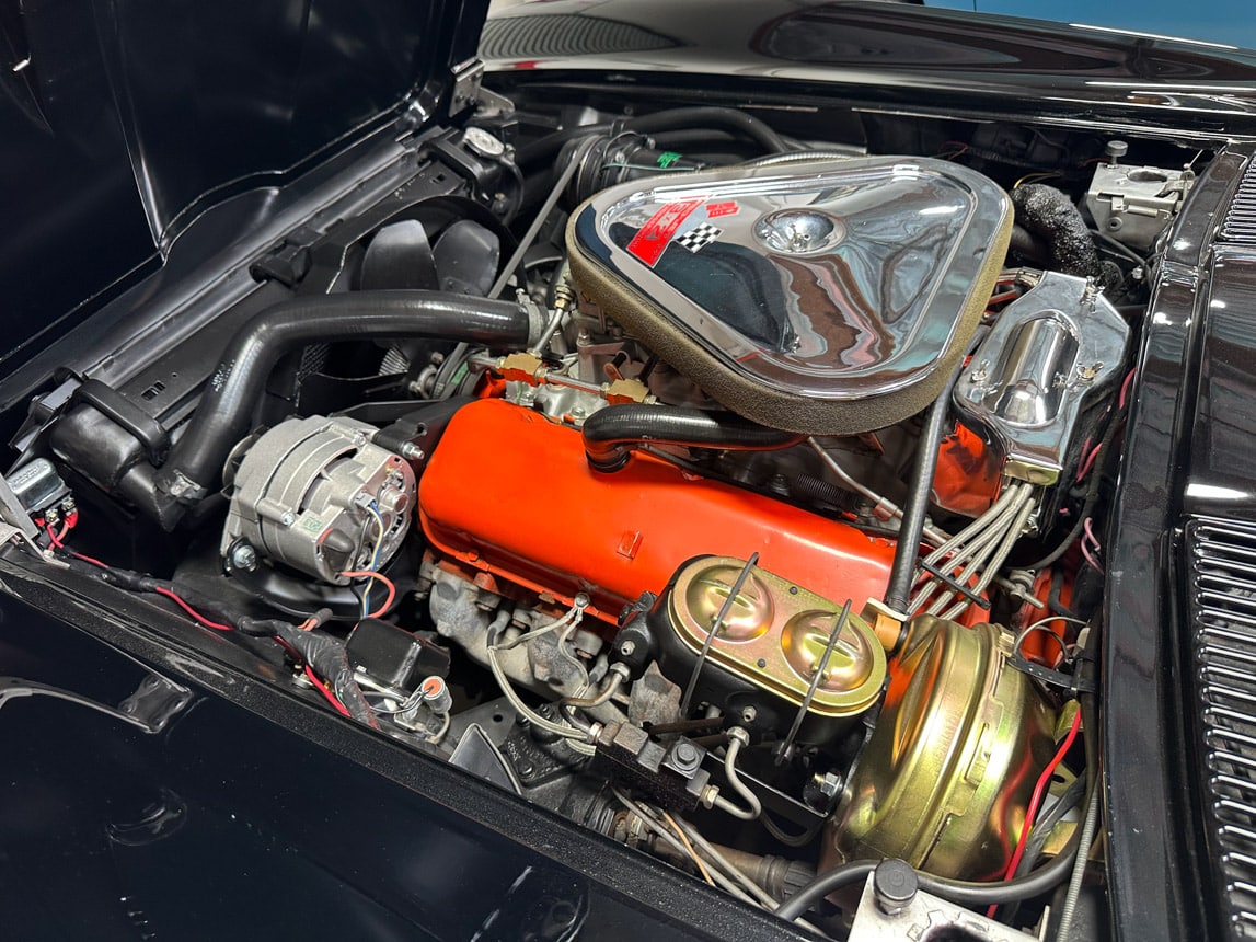 1967 Black L68 Corvette Convertible 6527