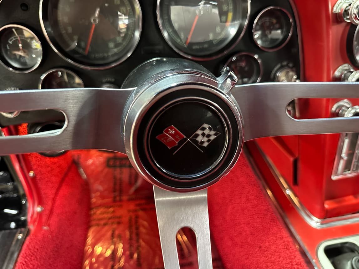 1967 Black L68 Corvette Convertible 6535