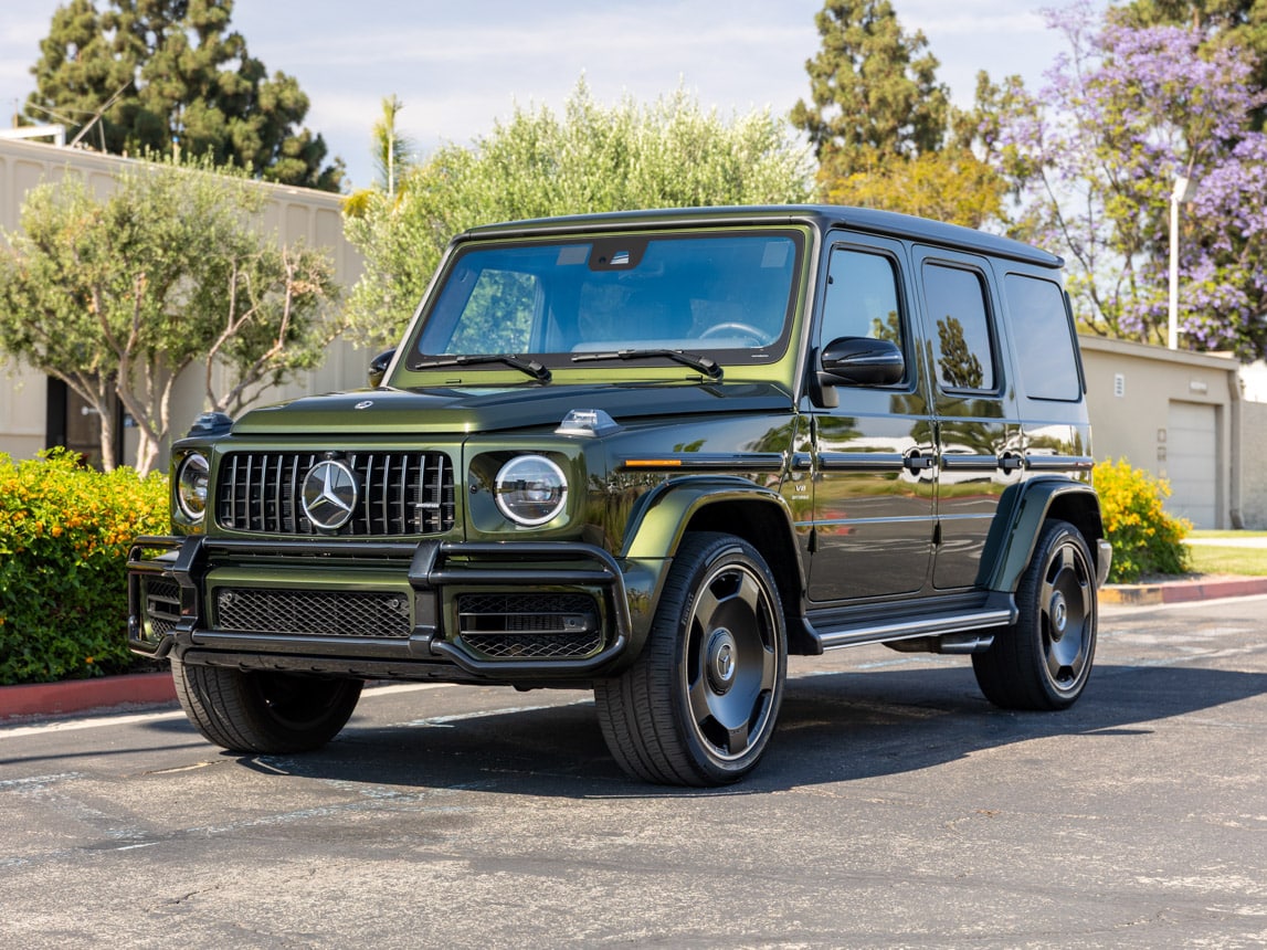2022 Mercedes Benz Olive Metallic G 63 AMG
