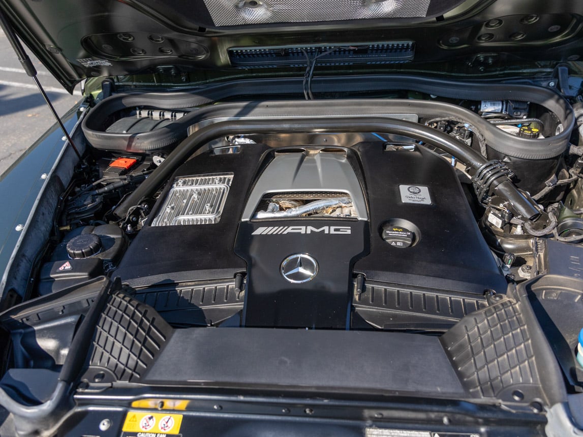 2022 Mercedes Benz Olive Metallic G 63 AMG 104