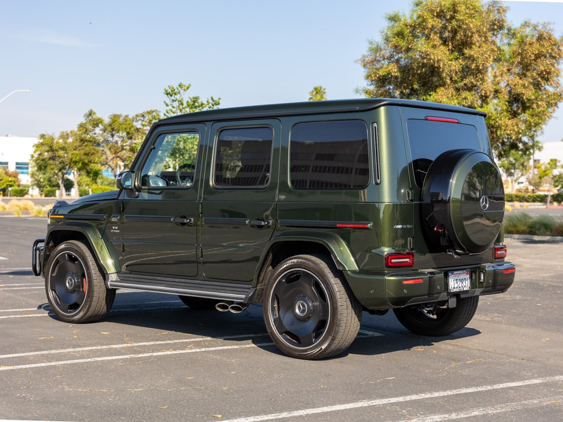 2022 Mercedes Benz Olive Metallic G 63 AMG 109