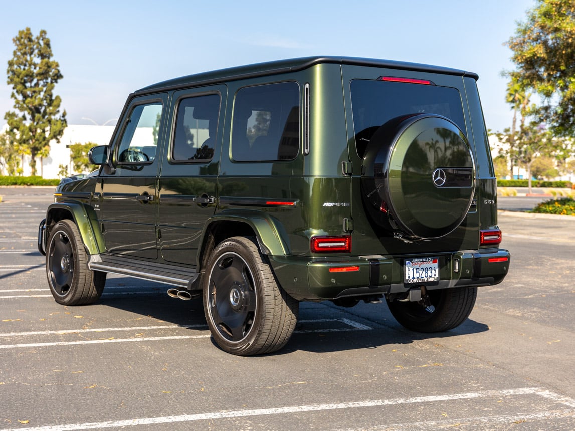 2022 Mercedes Benz Olive Metallic G 63 AMG 117
