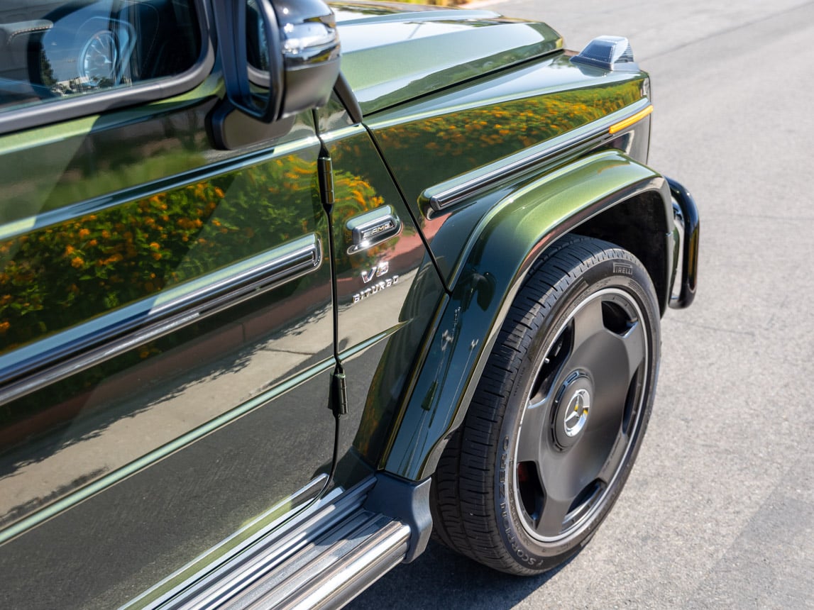 2022 Mercedes Benz Olive Metallic G 63 AMG 12