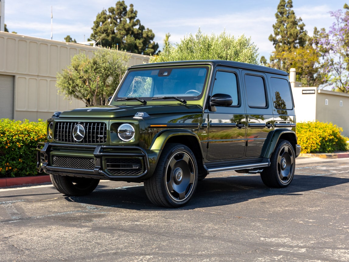2022 Mercedes Benz Olive Metallic G 63 AMG 2