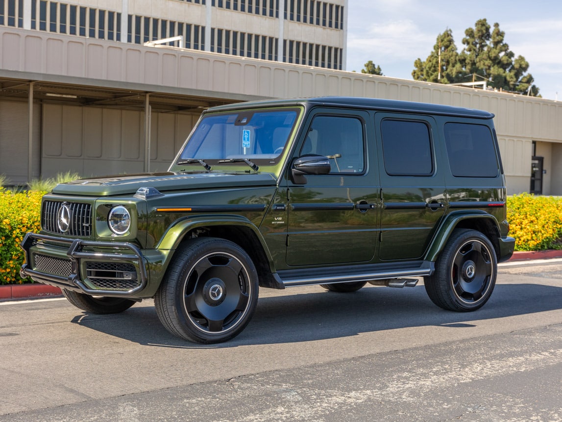 2022 Mercedes Benz Olive Metallic G 63 AMG 4