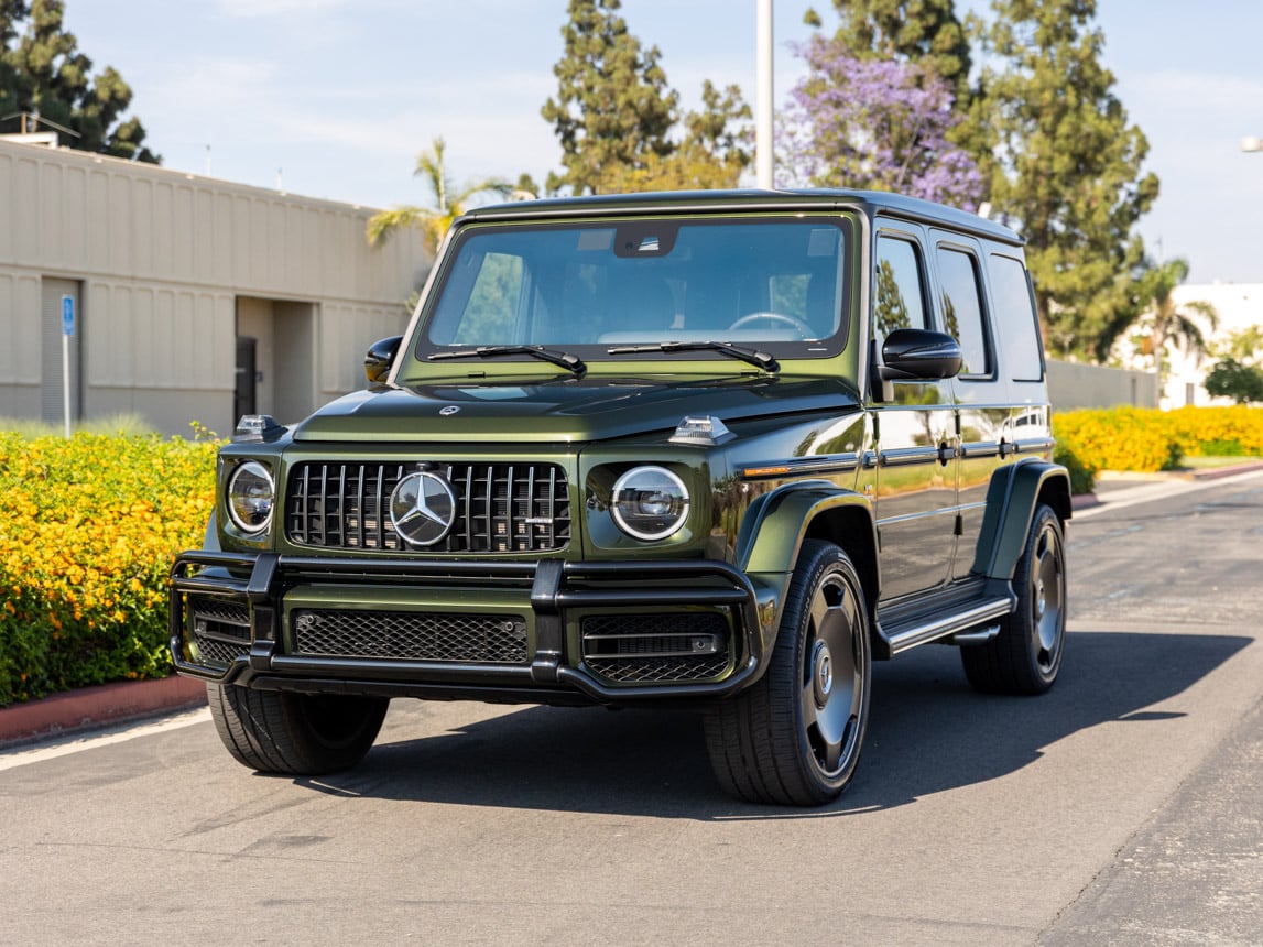 2022 Mercedes Benz Olive Metallic G 63 AMG 60