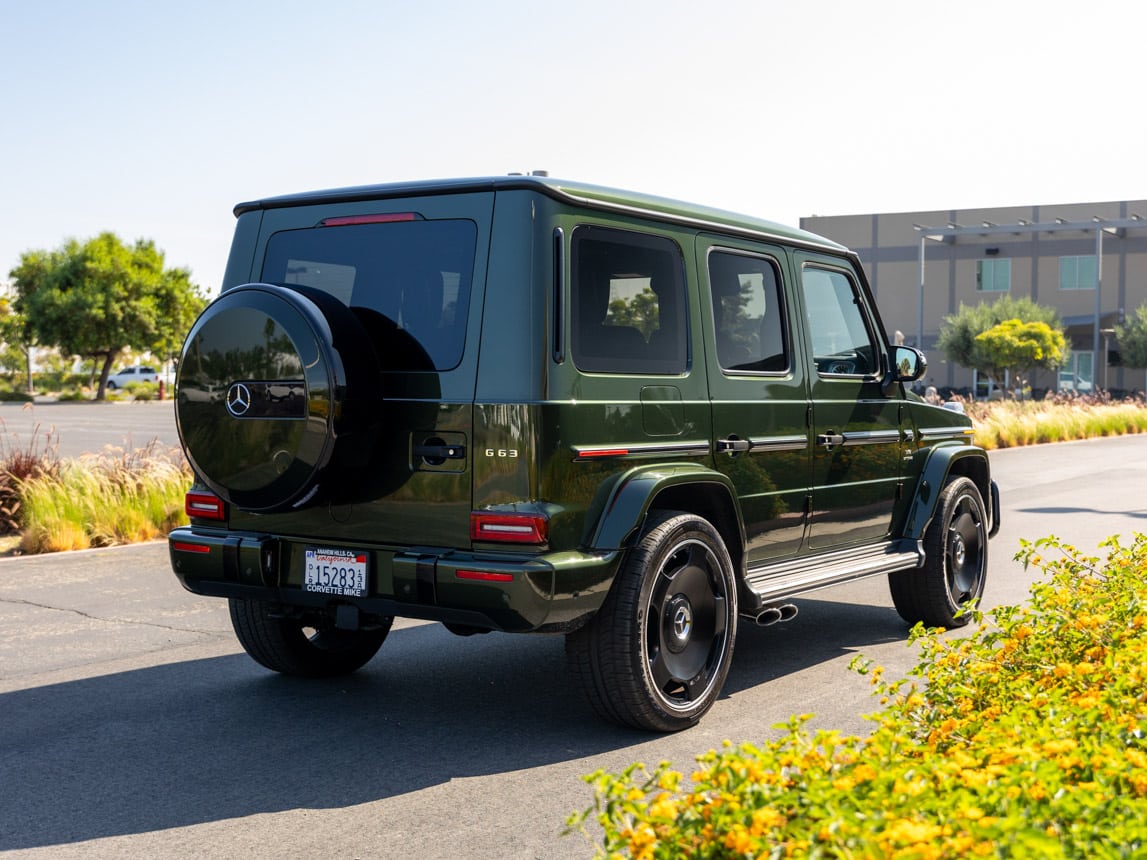 2022 Mercedes Benz Olive Metallic G 63 AMG 62