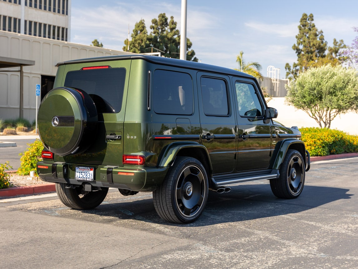 2022 Mercedes Benz Olive Metallic G 63 AMG 63