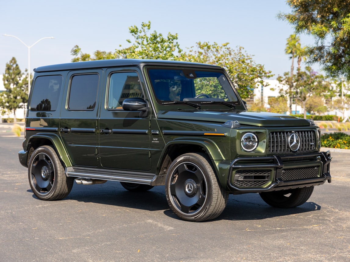 2022 Mercedes Benz Olive Metallic G 63 AMG 92