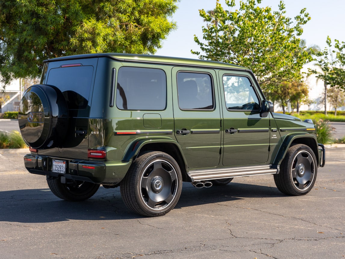 2022 Mercedes Benz Olive Metallic G 63 AMG 94